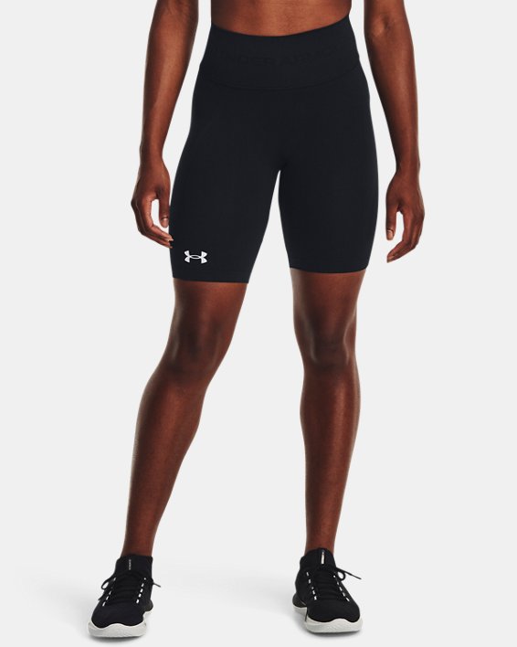 Women's UA Train Seamless Shorts, Black, pdpMainDesktop image number 0